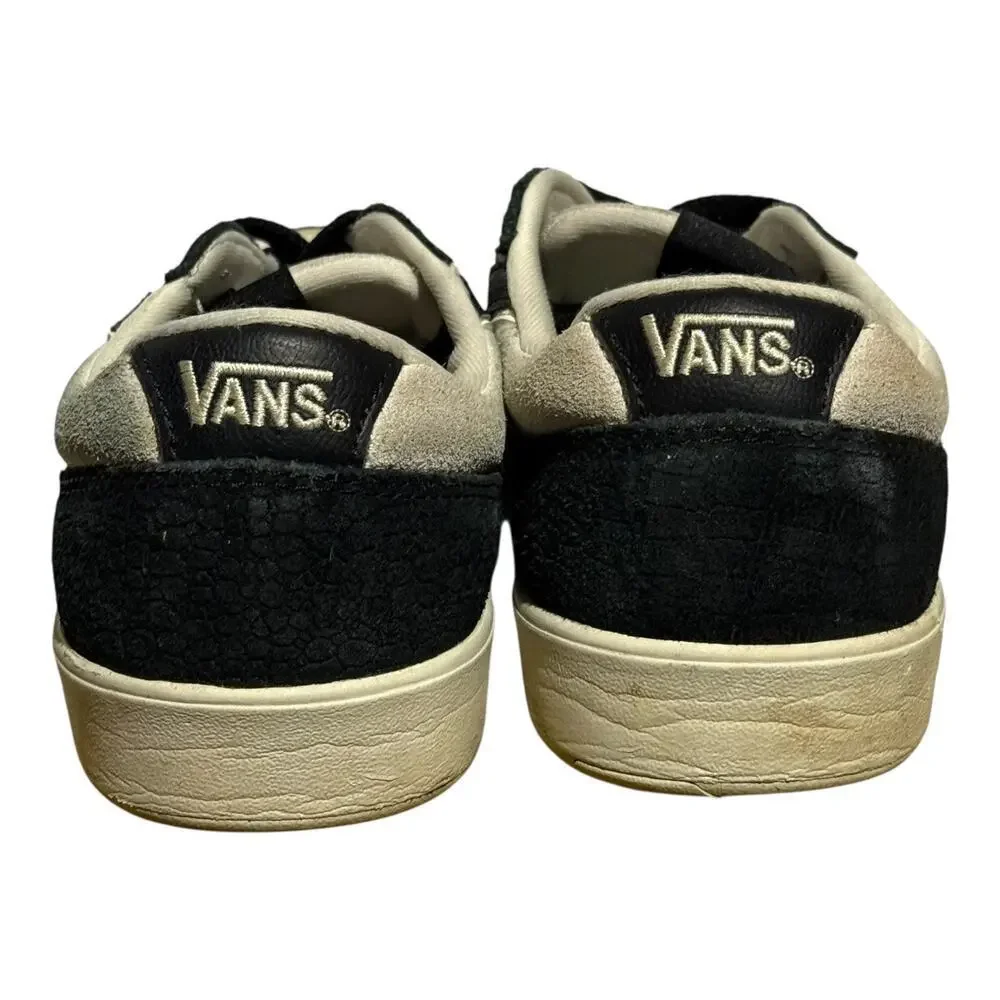 Vans Lowland CC Black White Suede Leather Skate Shoes Men's Size 9.5 - Picture 5 of 8